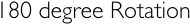 180 degree Rotation 