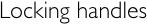 Locking handles 